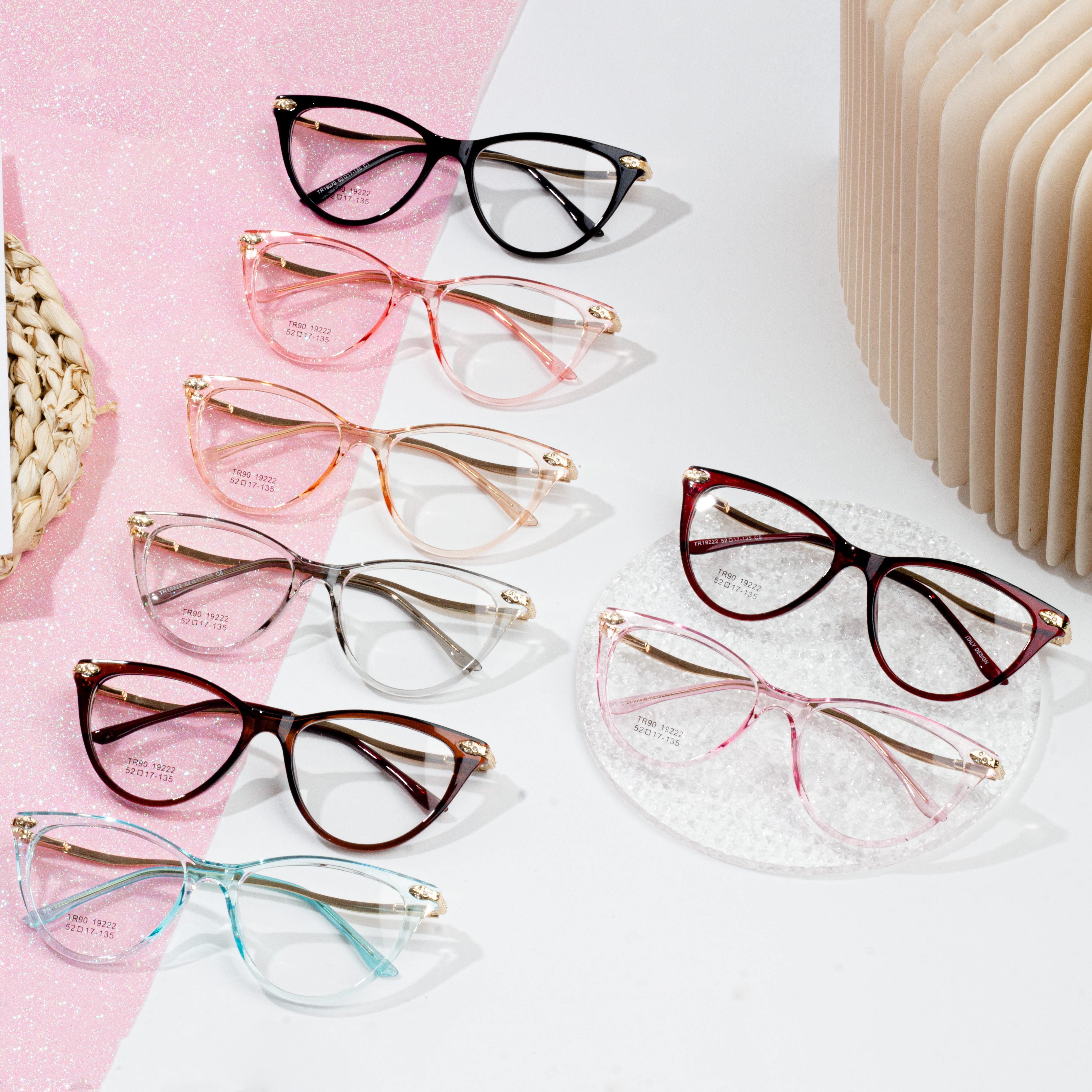 China Manufacturer for Gold Metal Frame Glasses - Unique Vintage Eyeglasses TR Eyeglasses Vogue  2022 – HJ EYEWEAR