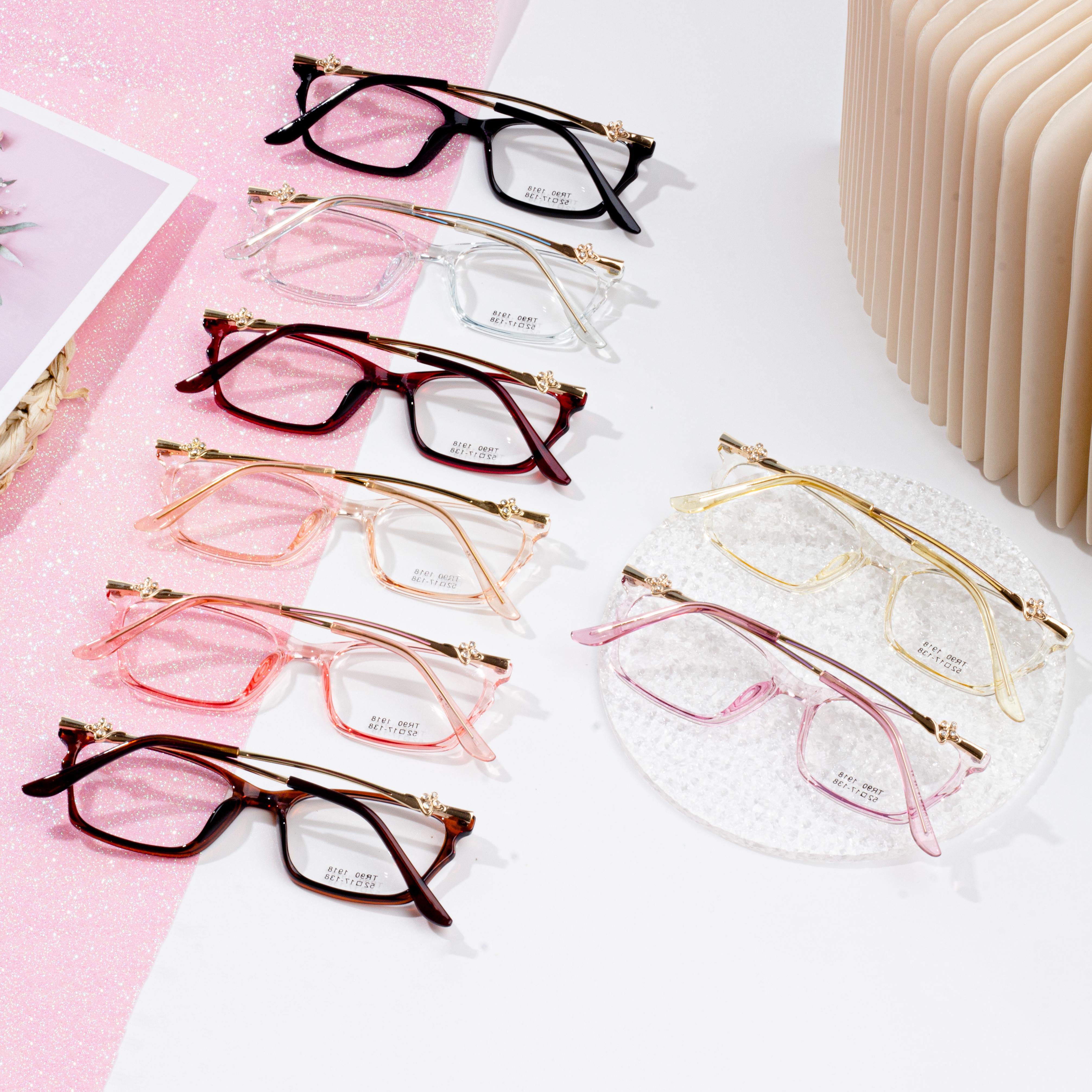 TR90 fashion frames for eyeglasses wholesale women frame