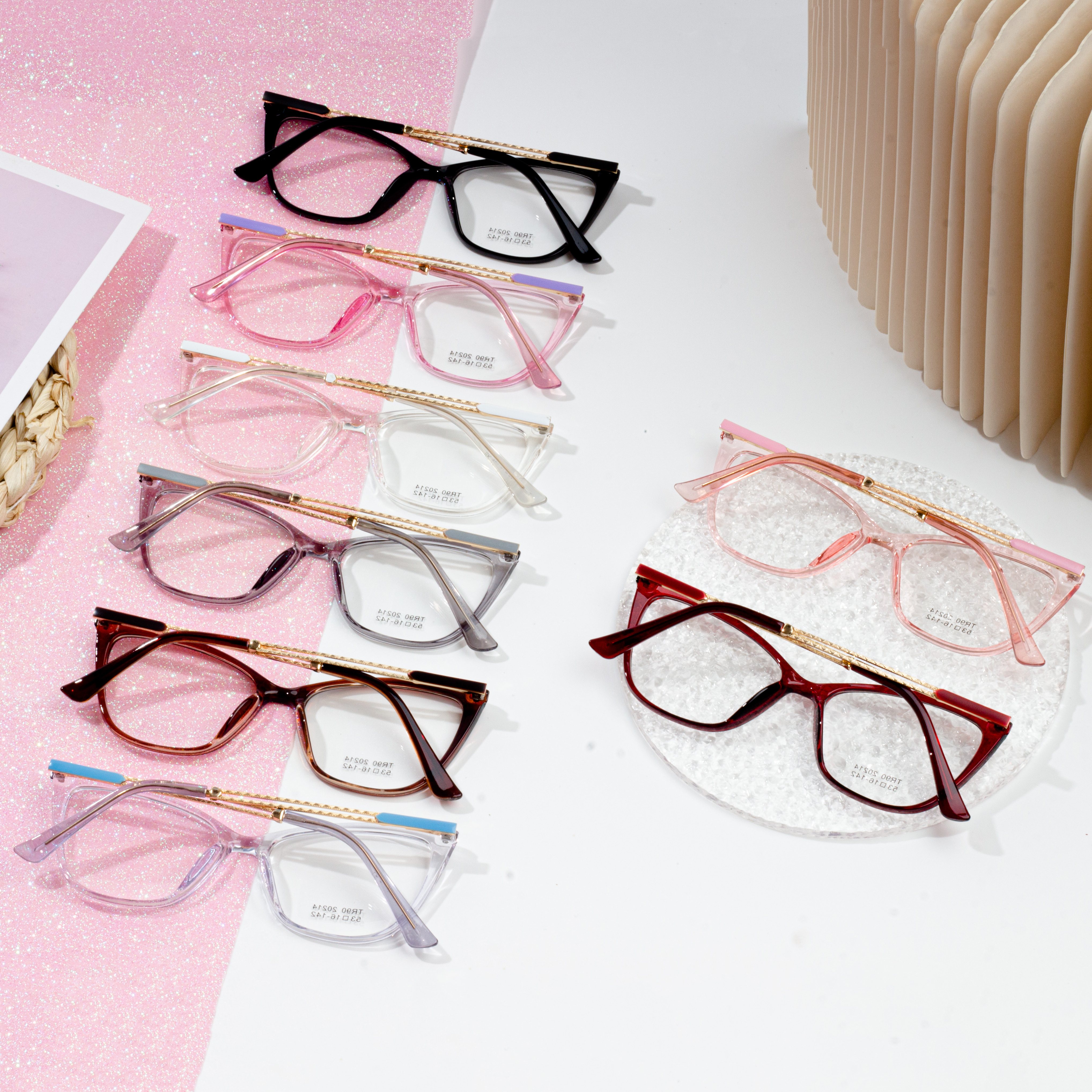 2022 stylish eyeglasses tr eyewear ຫລູຫລາ ຂາຍສົ່ງ