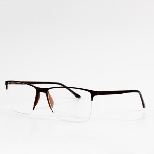 Full Frame Metal Optical Frames Classic Prescription Glasses For Men