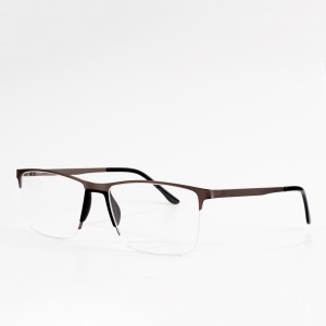 Full Frame Metal Optical Frames Classic Prescription Glasses For Men