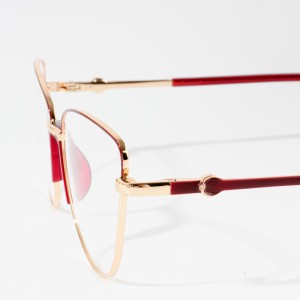 Leichte Damen-Metallbrille mit optischem Edelstahlrahmen