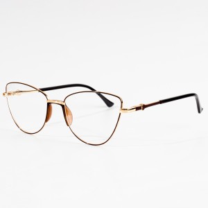 Leichte Damen-Metallbrille mit optischem Edelstahlrahmen