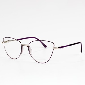 I-Lightweight Stainless Optical Frame Women Metal Glasses