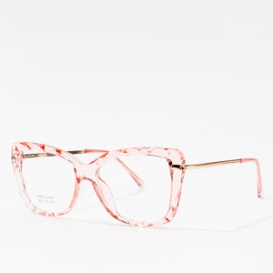 TR Oversized Glasses Transparent Eyeglasses for lady