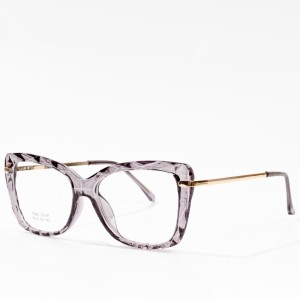 TR Oversized Glasses Transparent Eyeglasses for lady