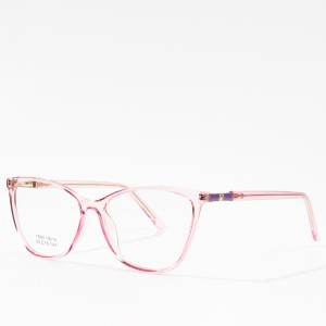 Übergroße Cat-Eye-Brille mit blauem Lichtschutz für Damen, TR-Rahmenbrille