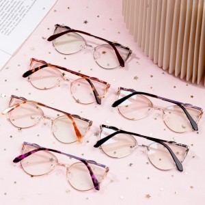 Optical Cat Eye Frame Womens Spectacle Metal Eyeglasses Frames