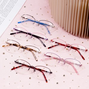 High quality designer eyeglasses thav duab hlau optical tsom iav