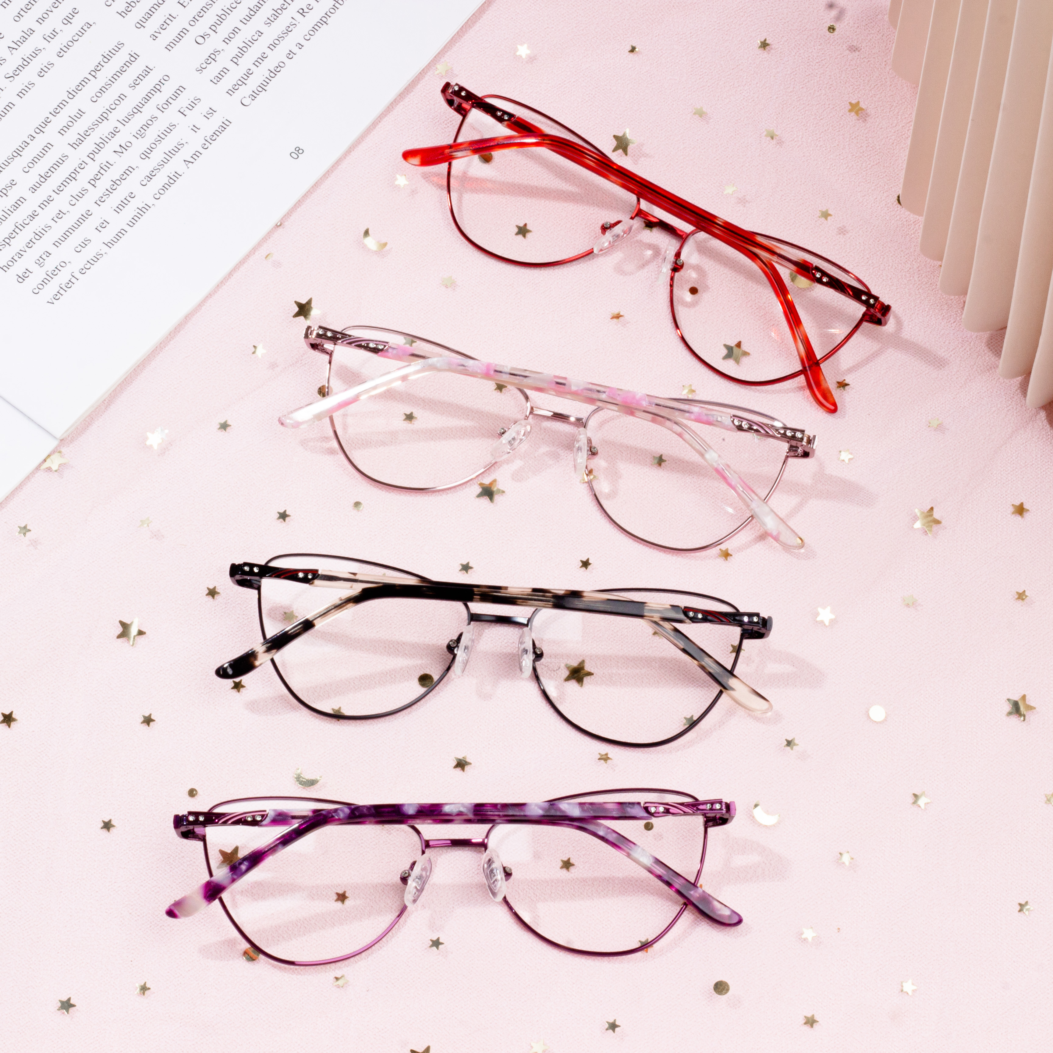 Merched Dylunydd eyeglass ffrâm optegol