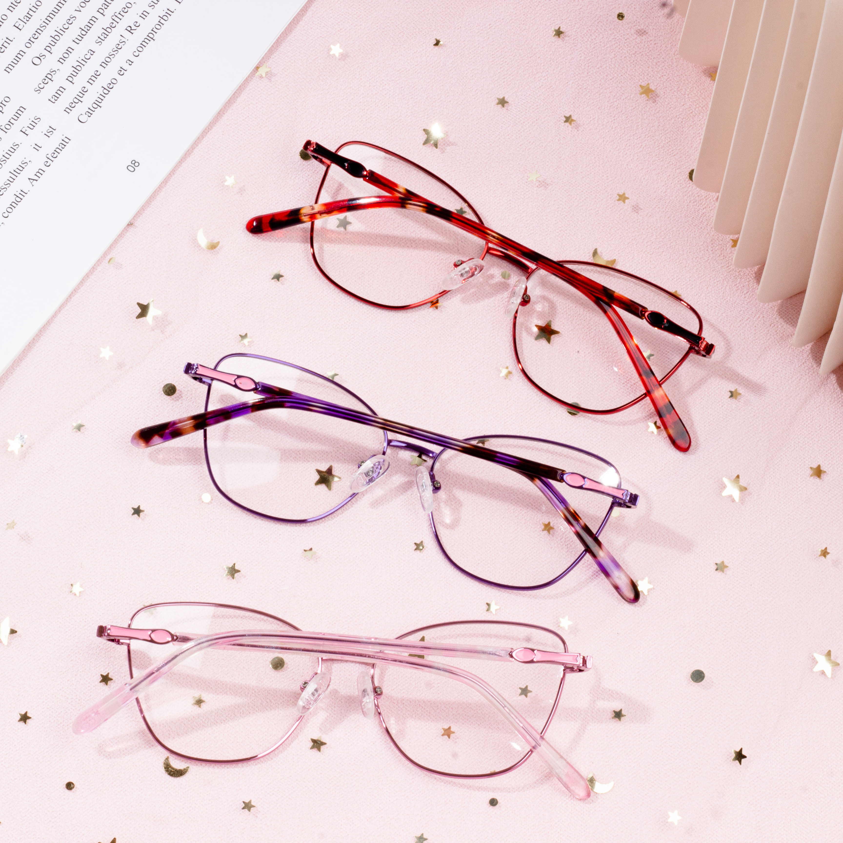 လက်ကားအရည်အသွေးမြင့်မျက်မှန်အသစ် Optical Frames