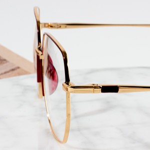 metal optical frames new design women eyewear manufacturer custom