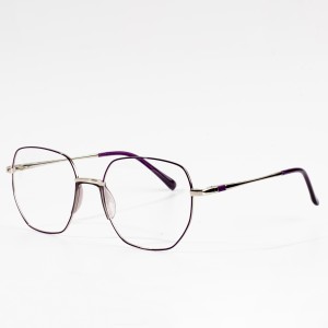 metal optical frames new design women eyewear manufacturer custom