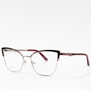 Frèam Eyeglasses Cat Eye airson Boireannaich Stoc Deiseil