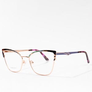 Frèam Eyeglasses Cat Eye airson Boireannaich Stoc Deiseil