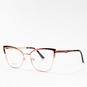 Frèam Eyeglasses Cat Eye airson Boireannaich Stoc Deiseil