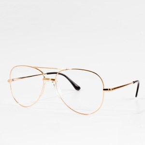 Ċina Fabbrika Fashion Design Irġiel Metal Eyeglass Frame