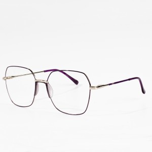 Lunettes optiques personnalisées de haute qualité pour femmes, grandes lunettes carrées