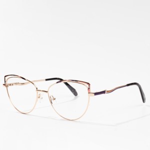 ladies metal cat eye optical glasses eyeglasses frames