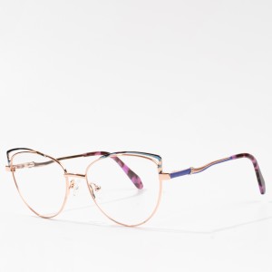 ladies metal cat eye optical glasses eyeglasses frames