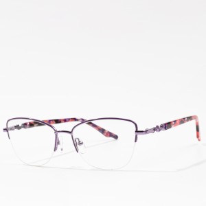 Modern Design Metal Optical Women Eyeglasses Frames