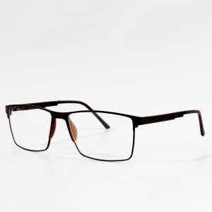 Ready stock men metal eyeglasses na may mataas na kalidad