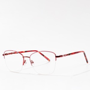 High quality designer eyeglasses frames metal optical glasses