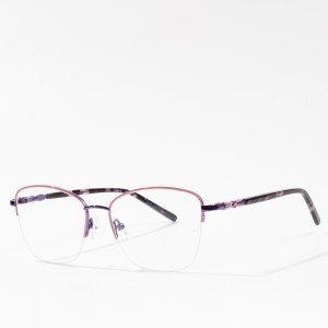 High quality designer eyeglasses frames metal optical glasses