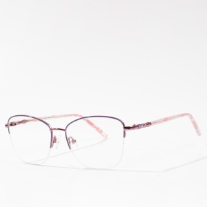 High quality designer eyeglasses frames metal optical glasses