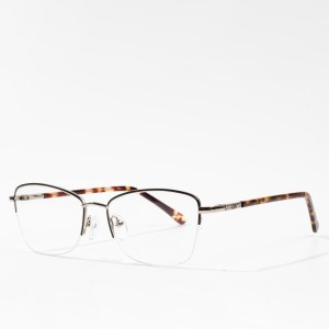 Metalen bril Optische brillen Frame Dames