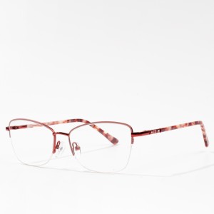 Metal linèt optik linèt ankadreman Womens