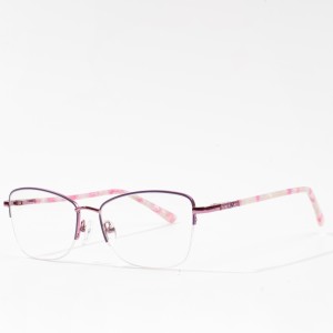 Metal Glasses Optical Eyeglasses Frame Womens