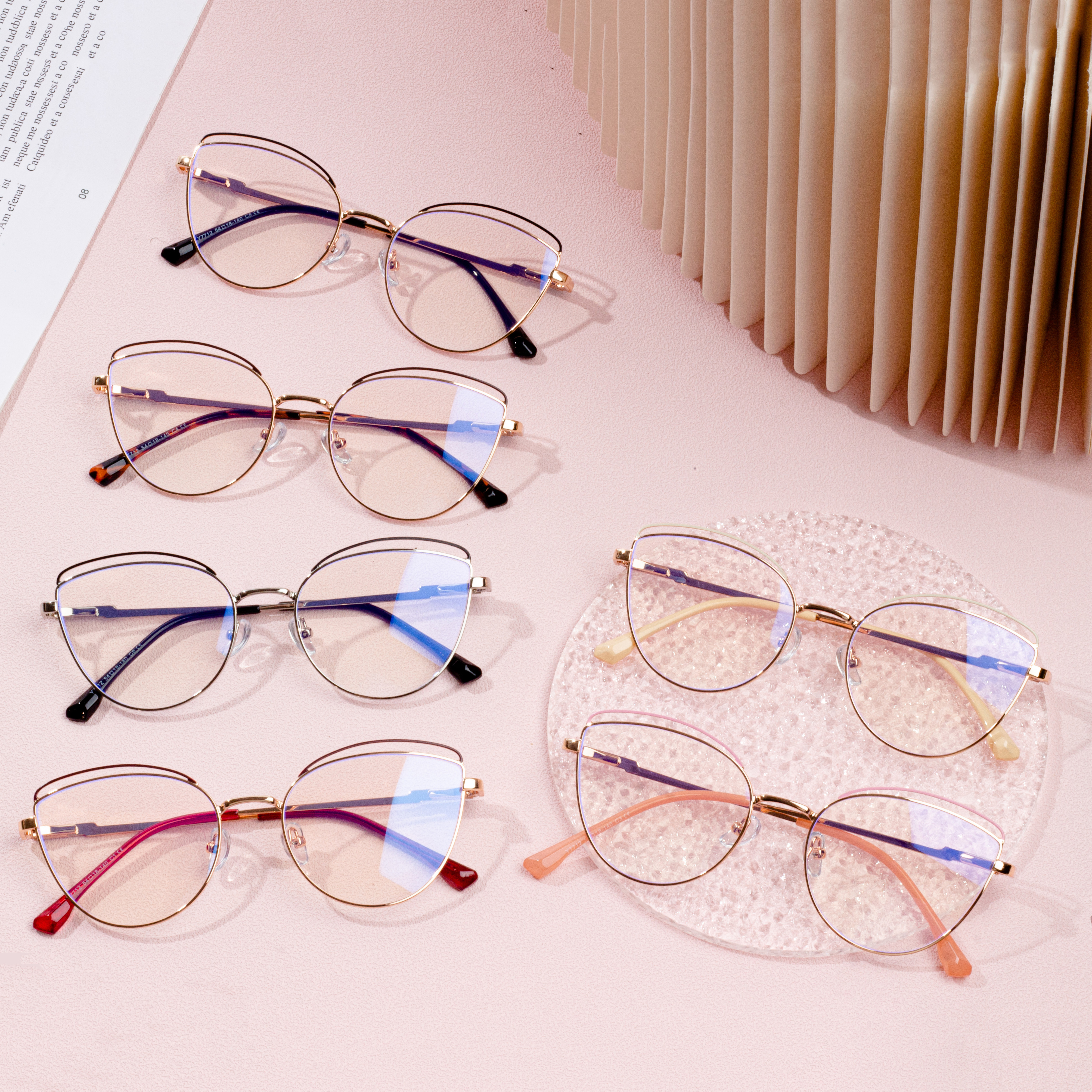 metaly optical eyeglasses frame optical frame anti blue