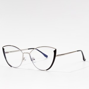 Innovative specula metallica nova designandi eyewear pro dominabus