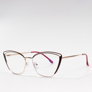 Metal Frames cat eye Anti Blue Light Optical Frame Women