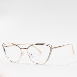 Metal Frames cat eye Anti Blue Light Optical Frame Women