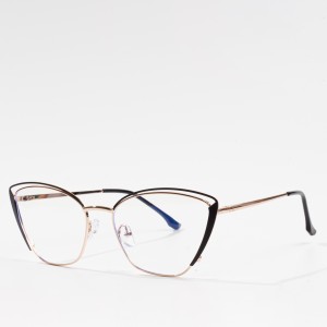 Metal Frames cat eye Anti Blue Light Optical Frame Women