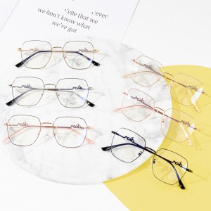 Anti Blue Light Blocking Metal Filter Computer Eyeglasses