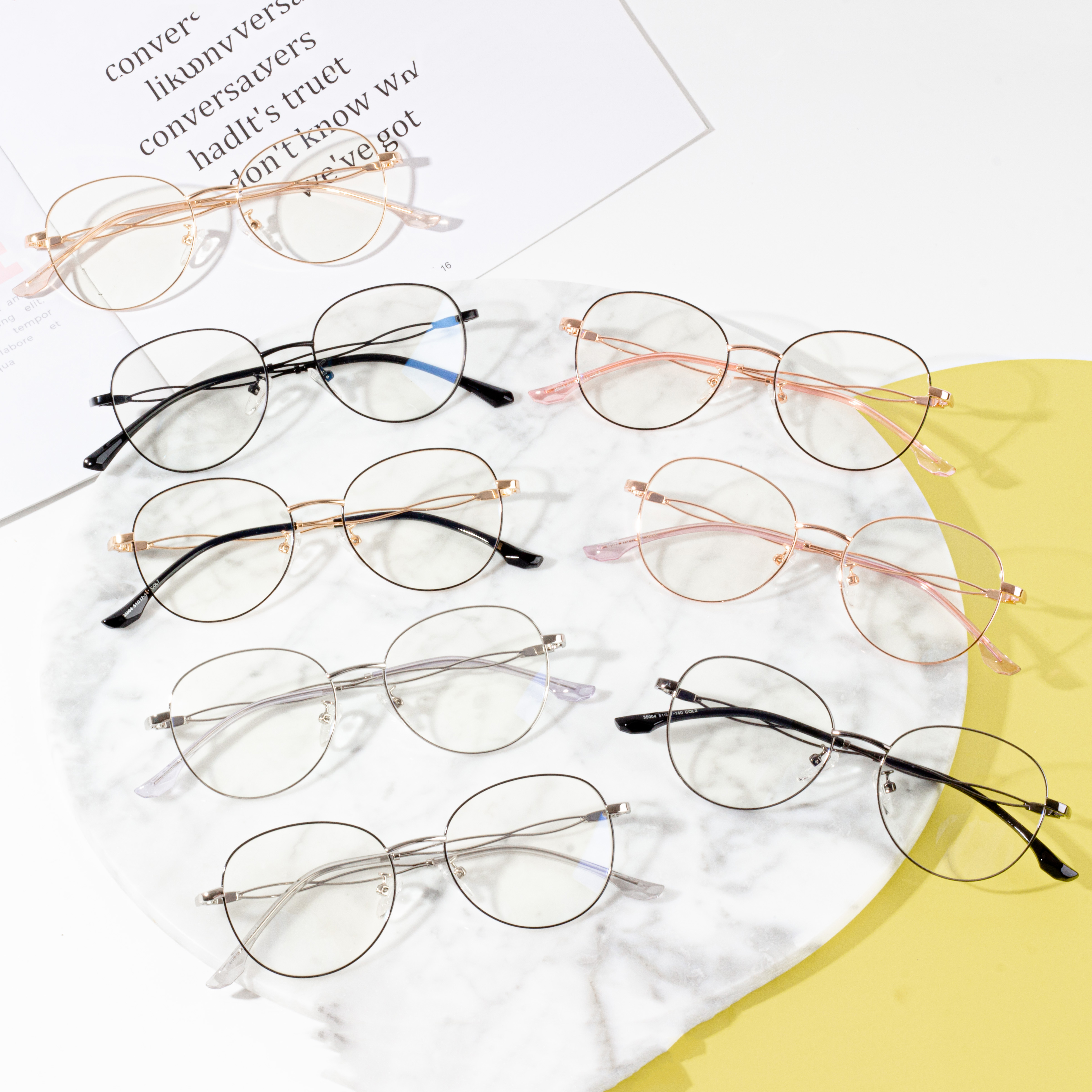 Anti Blue lux Lens Optical Eyeglasses pro Women