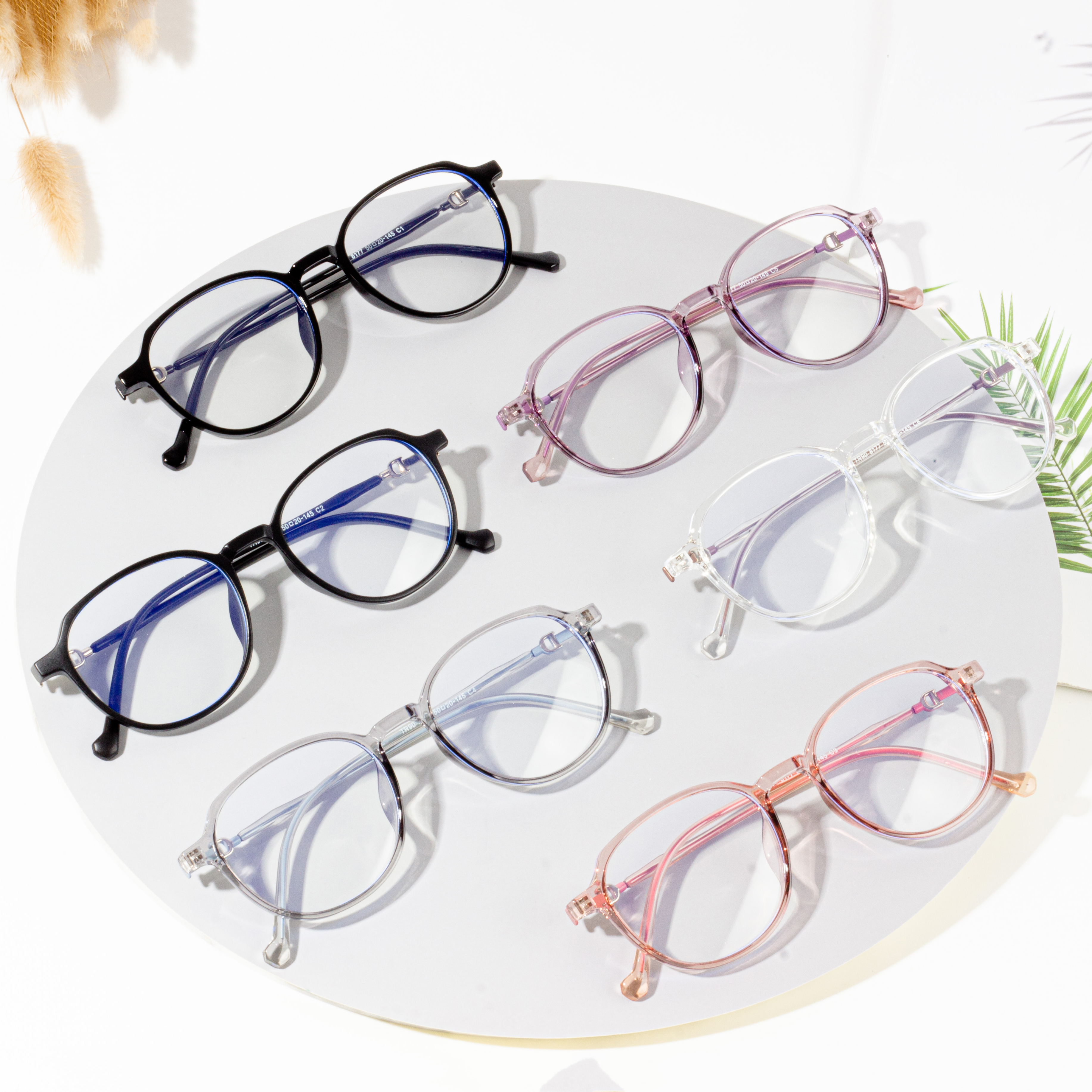 TR 90 Sports Frame Optical Glasses အမျိုးသား အမျိုးသမီးများအတွက် မျက်မှန်