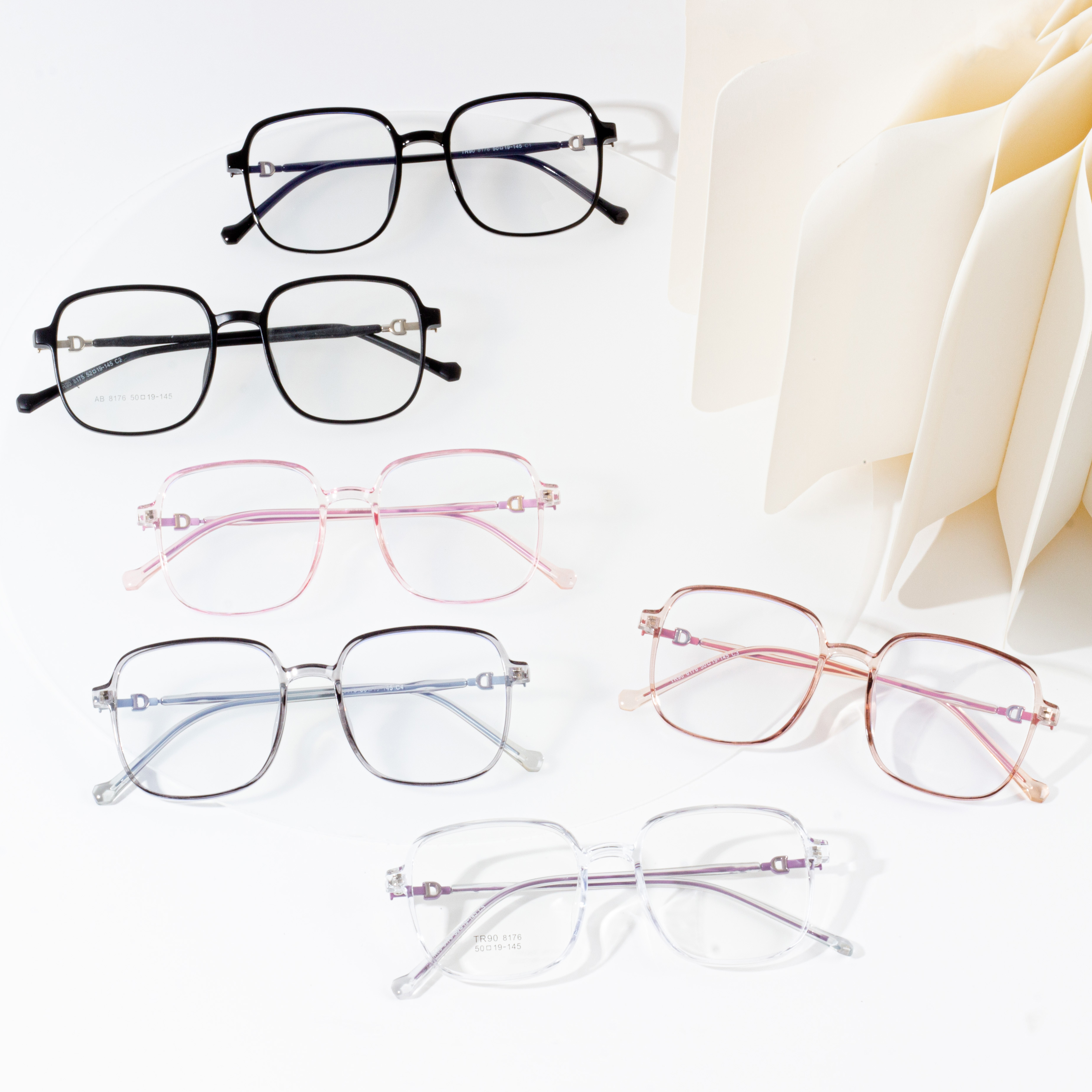 Online Exporter Round Metal Frame Glasses -  wholesale hot sale fashion glasses frames – HJ EYEWEAR