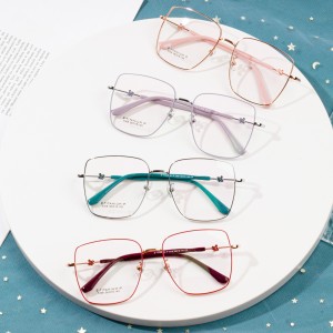 cartoon titanium frame girls glasses