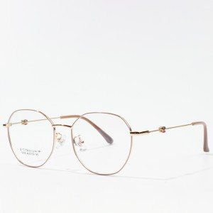 Nyeste Titanium Frame Eyeglasses Cute Cartoon Optical Frames