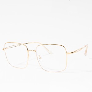 Vintage gold metal frames optical eye glasses