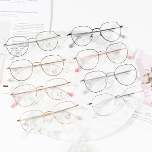 Fashion Glasses Adult Metal Anti-Blue Light Glasses