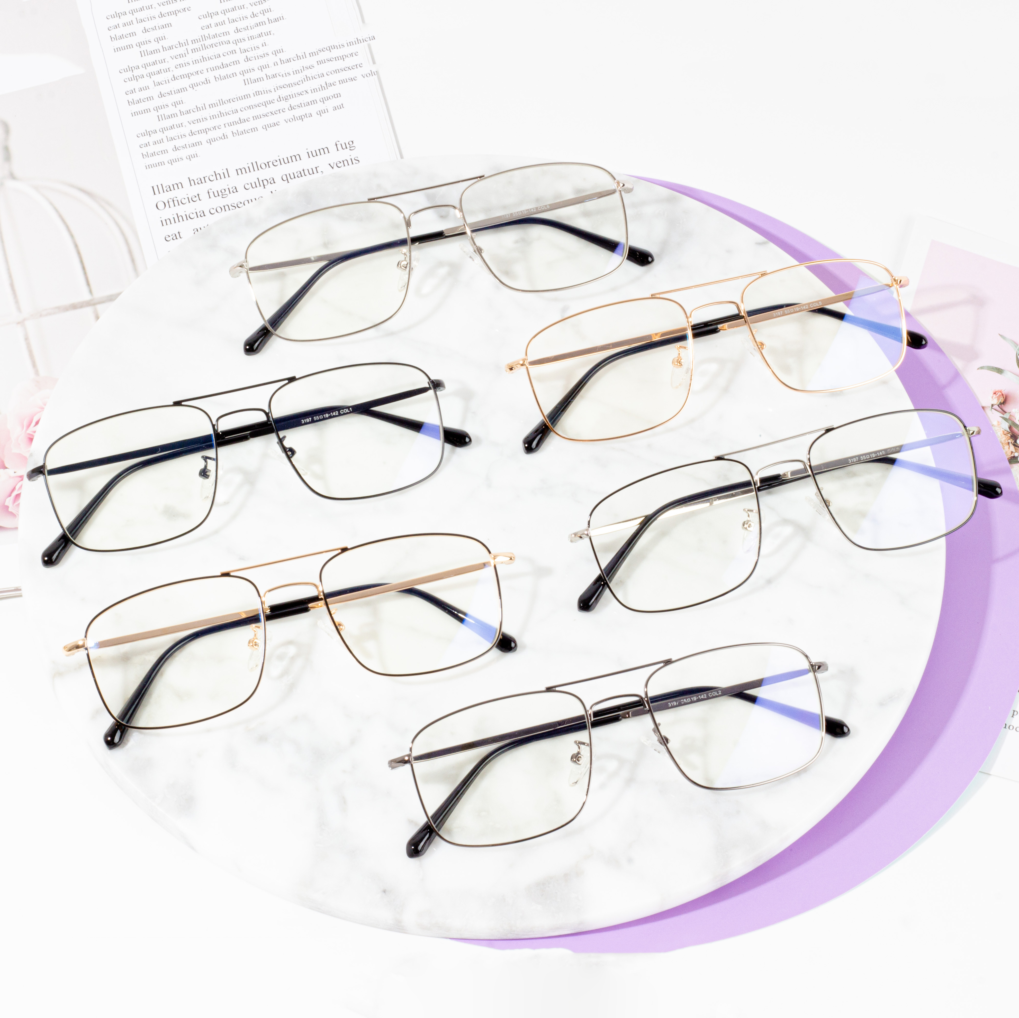 Women Optical Fireemu Awọn fireemu Eyeglasses