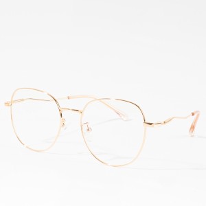 Promotional retro metal glasses frame for women