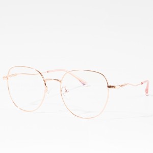 Promotional retro metal glasses frame for women