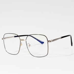 Stock Fashion Metal High Quality Logo Eyeglasses Frames