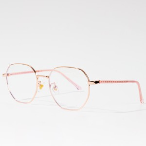 Hipster Metal Frame Young Blue Light Blocking Brëller